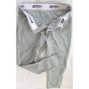 Russell Athletic Men's Sweatpants Training Size Medium Mesh Gray‎ Polyester
